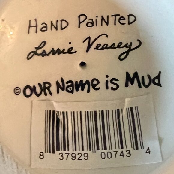 Our Name is Mud LIQUID BIRTHDAY Ceramic Goblet ~ Hand Painted by Lorrie Veasey - Picture 9 of 9